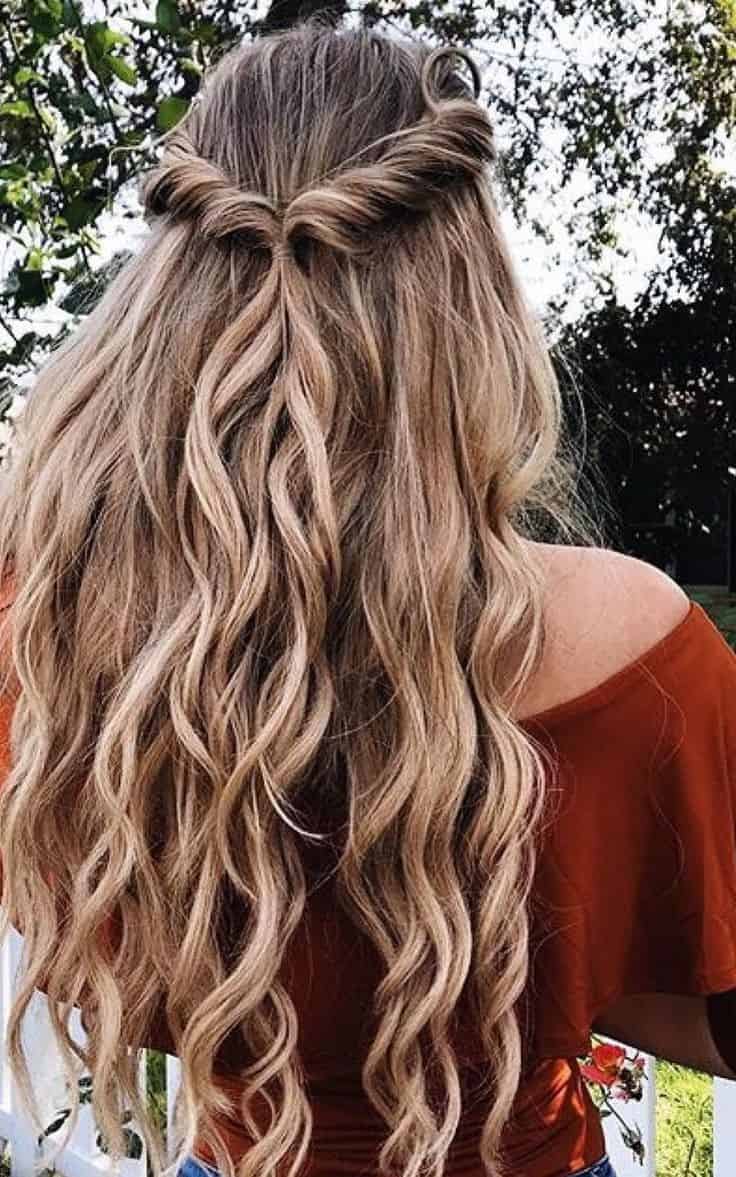 SIMPLE TWIST HAIRSTYLE