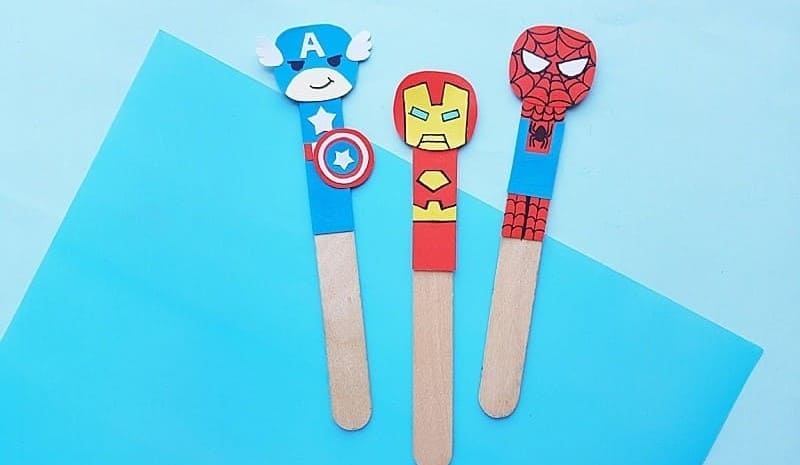 Superhero Bookmarks for your SuperKids