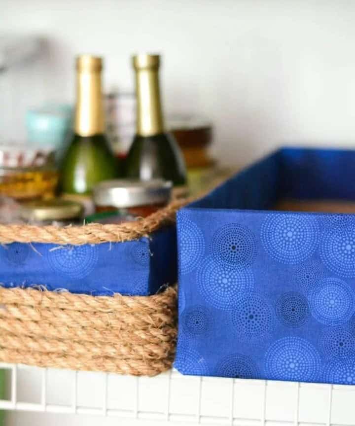 DIY Cloth Storage Baskets