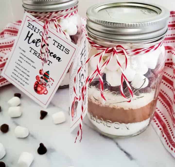 Hot Cocoa In A Jar