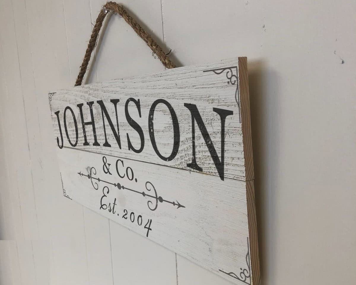 Try Out a Custom Sign – Add Some Warmth