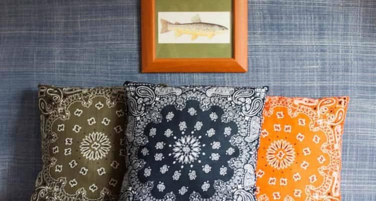 DIY Bandana Pillows