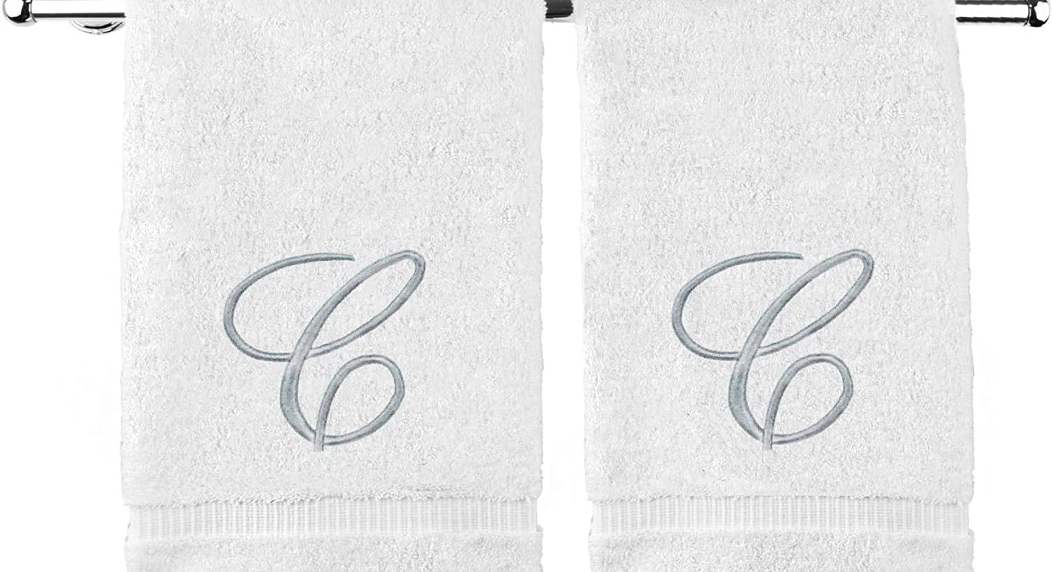 Monogrammed Hand Towel