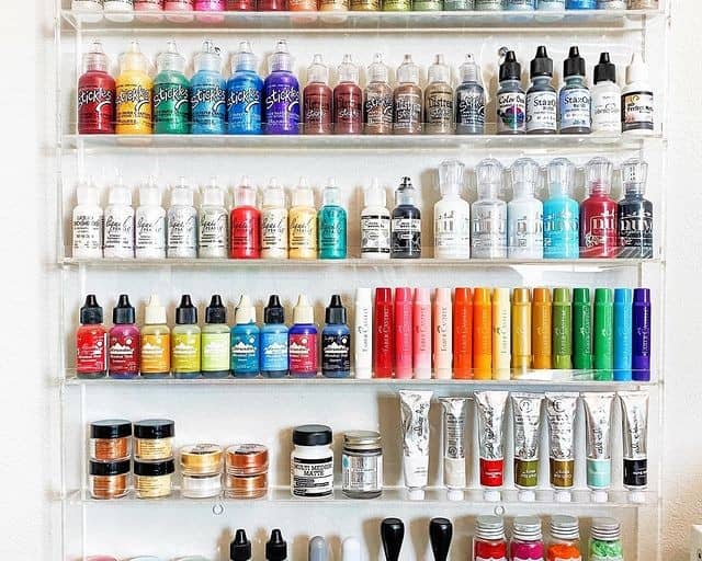 Acrylic Nail Polish Organizer for Small Bottles