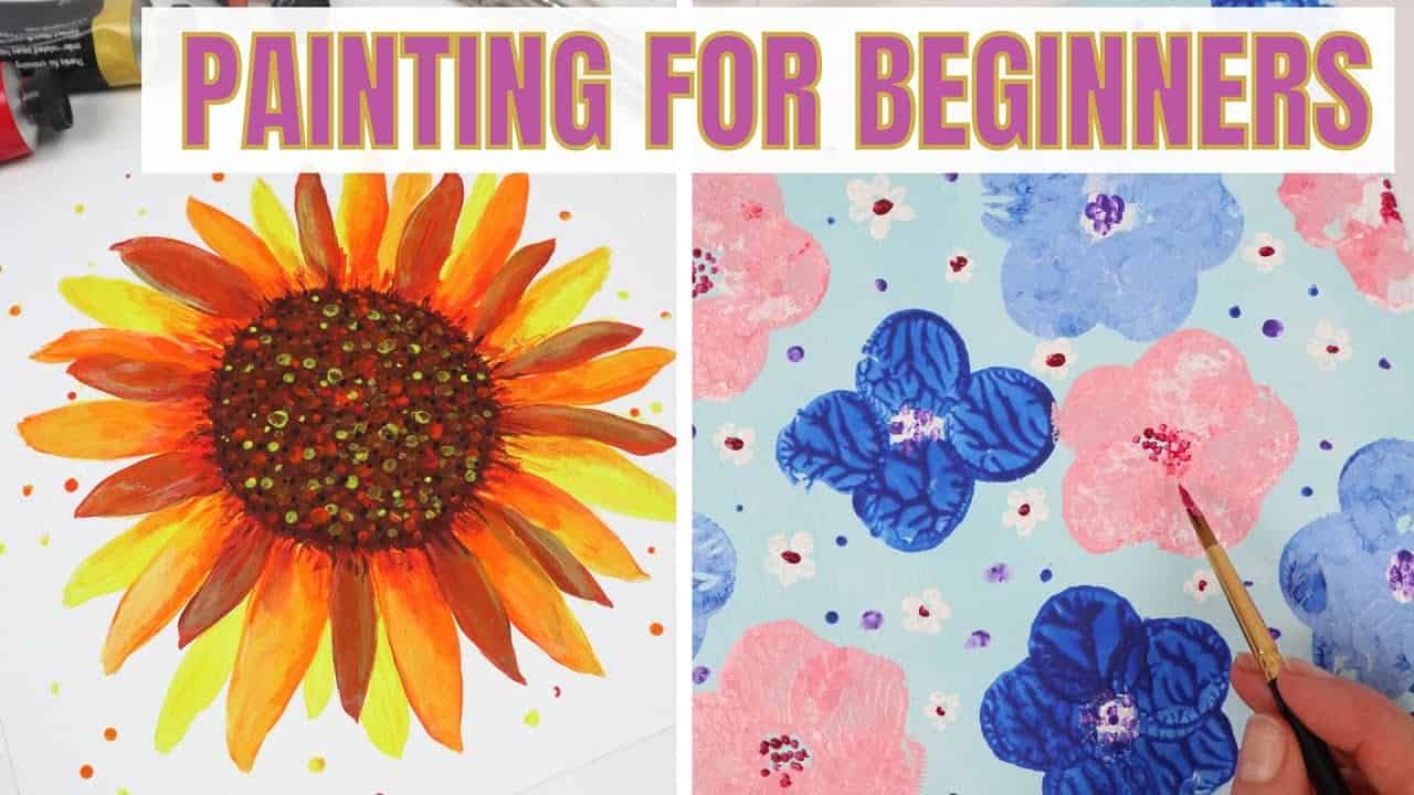 Watch: 21 Cute Flower Painting Ideas