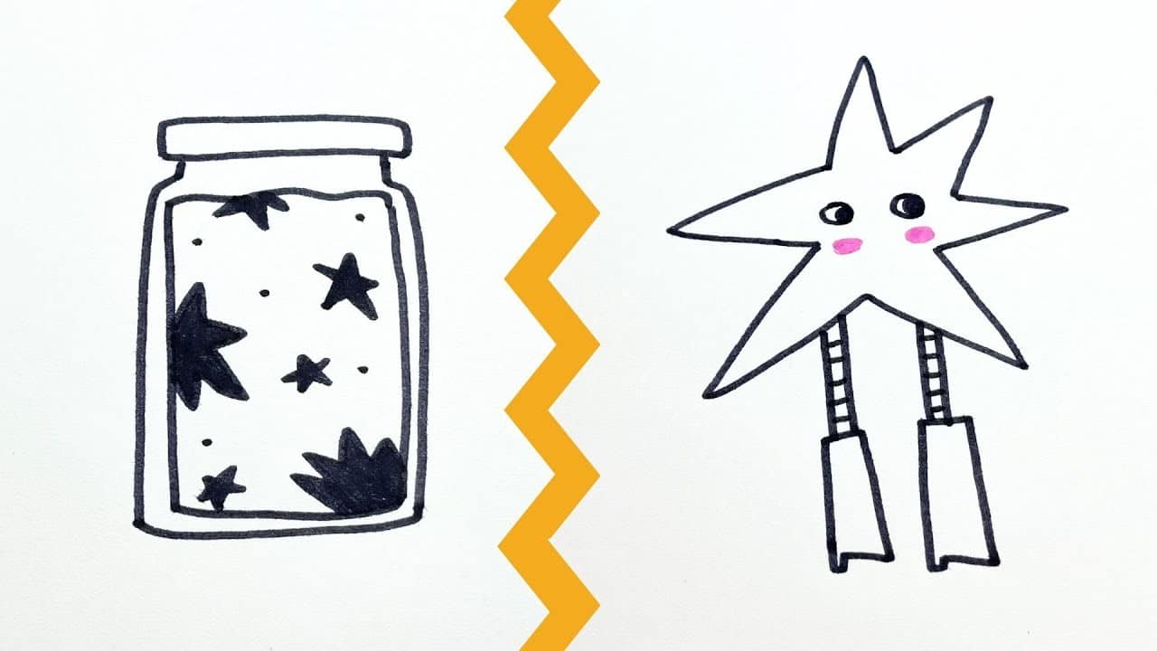 31 Easy Star Drawing Ideas