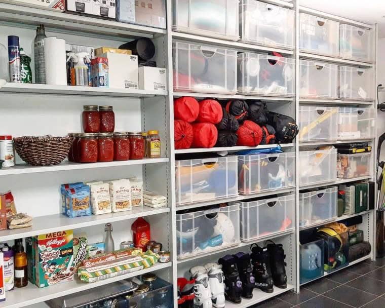 Combine Garage and Pantry Storage