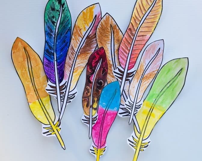 Paper Feathers