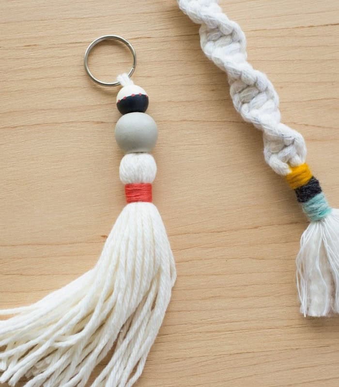 Cutesy Macrame Keychains