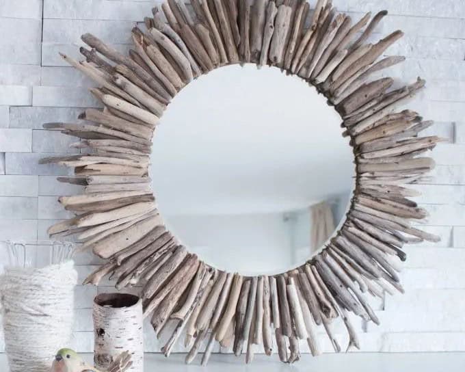 Drift Wood Mirror