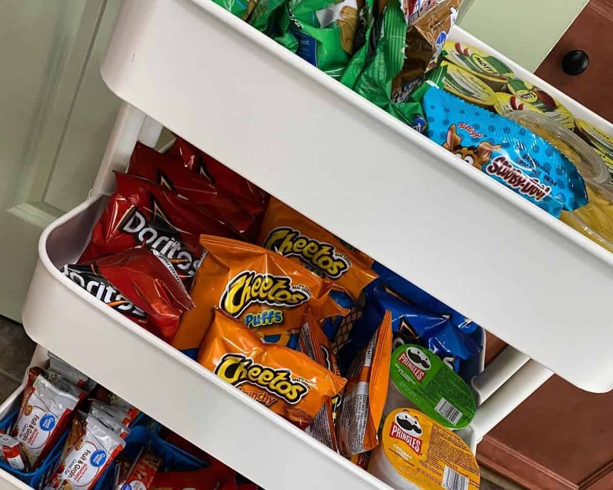 Snack/Pantry Organization