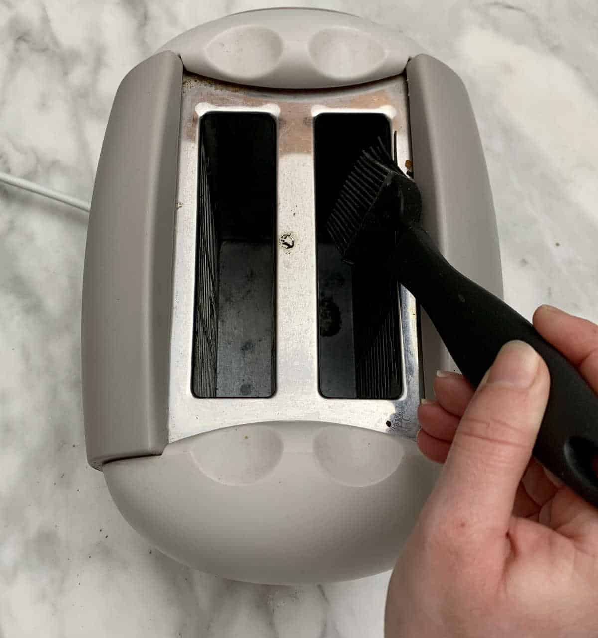 Clean Your Toaster with a Pastry Brush