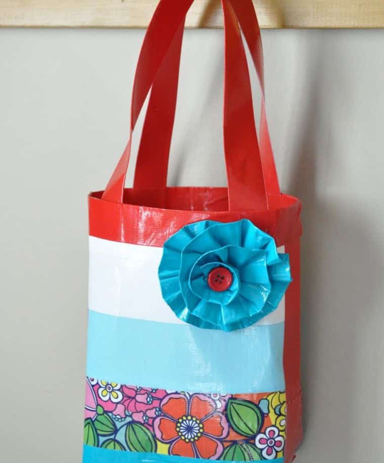 Duct Tape Swimming Tote Bag