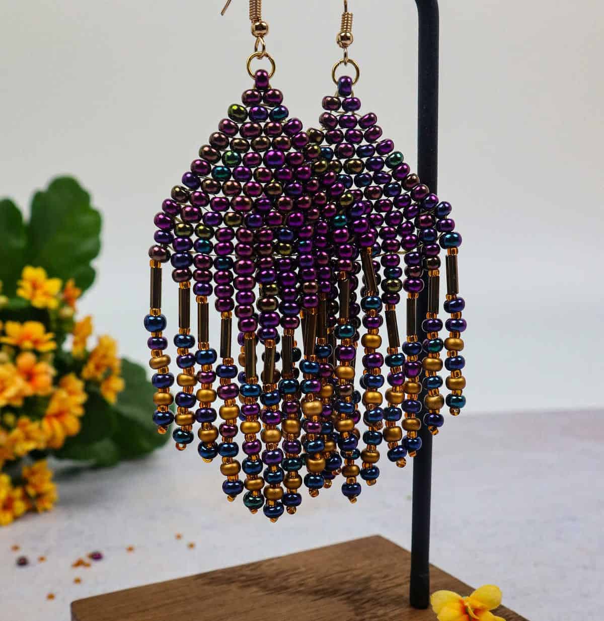 How to Make Beaded Earrings