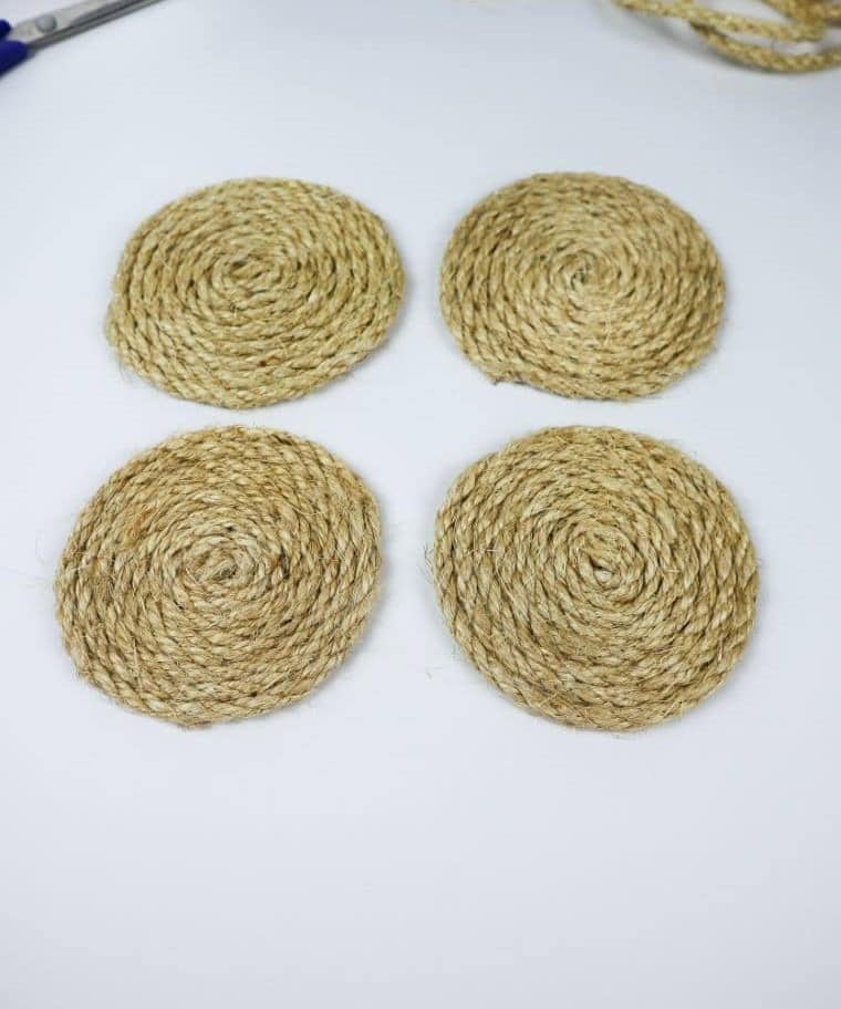 DIY Rope Coasters