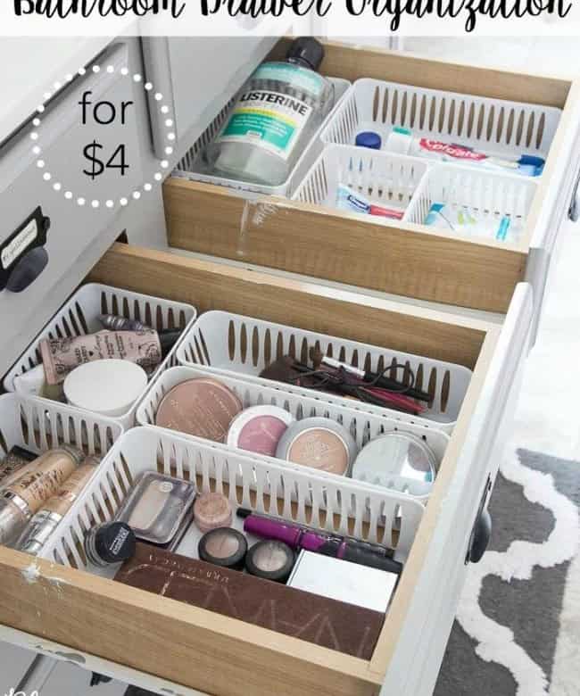 Bathroom Drawer Organizer