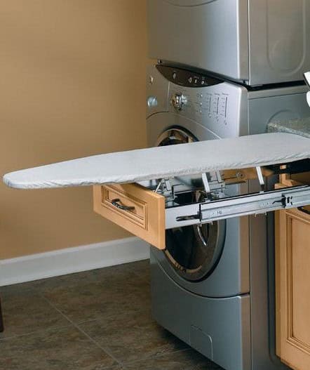 Add a Folding Station Above the Dryer