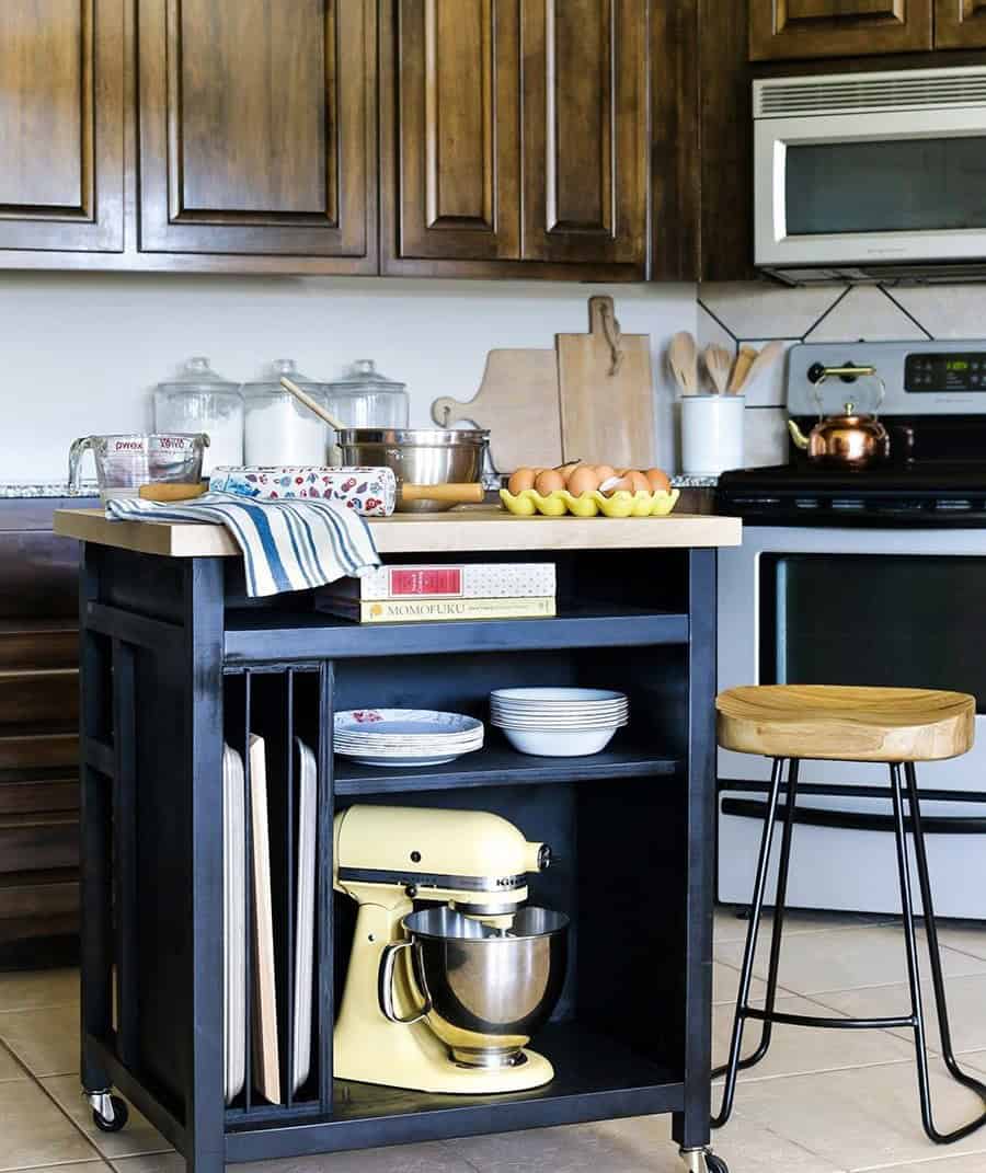 Rolling Kitchen Island