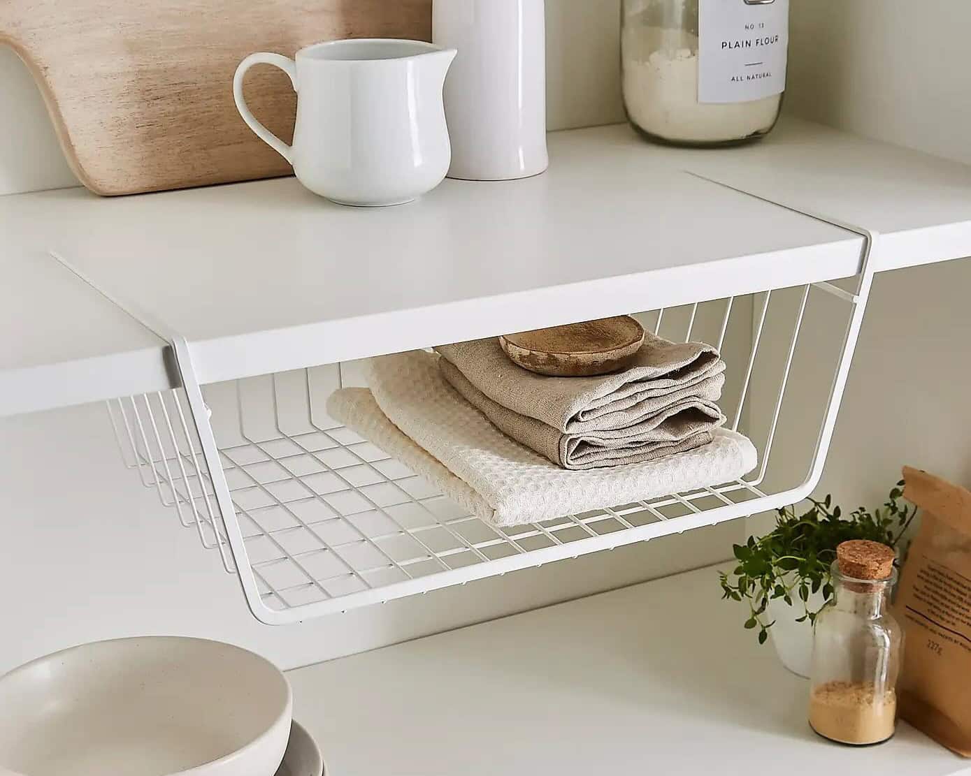 Under-Shelf Storage Basket