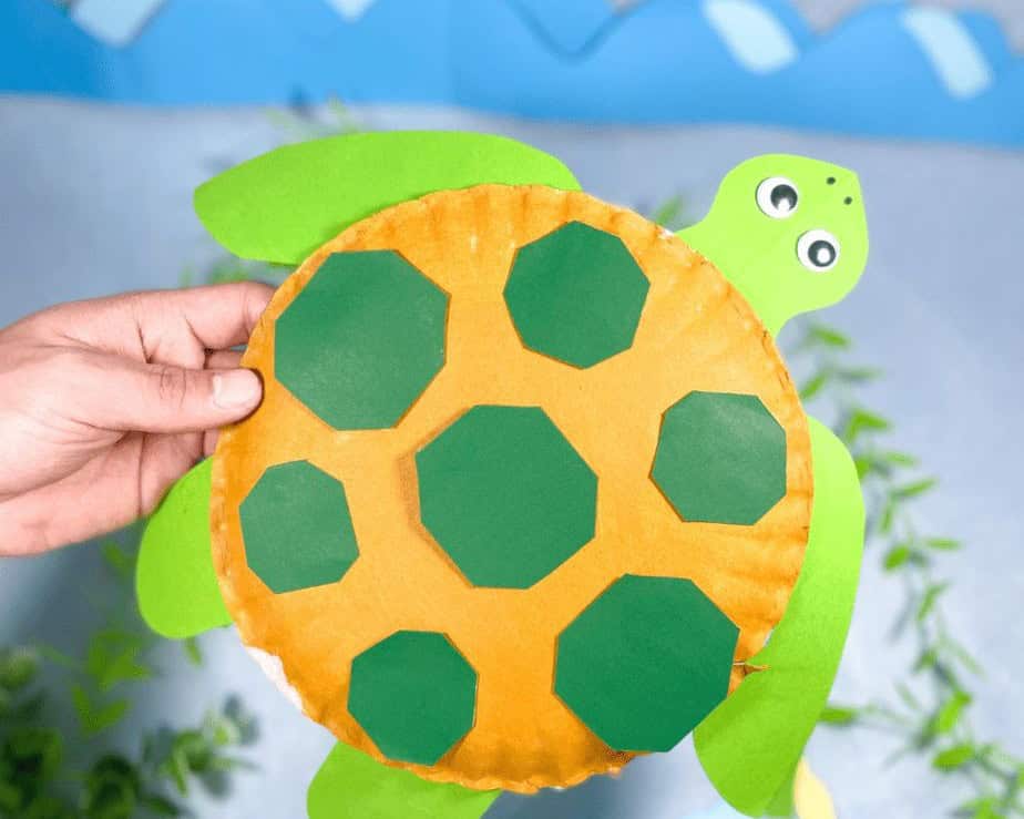 Turtle Paper Plate Craft