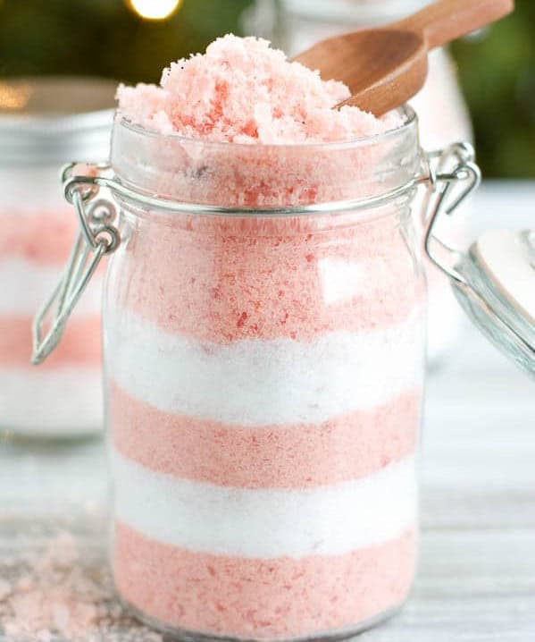 DIY Peppermint Bath Salts