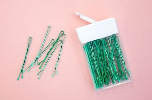 Use a Mint Container as a Bobby Pin Case