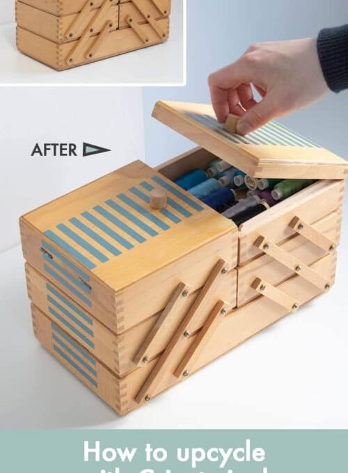 Wooden Sewing Box