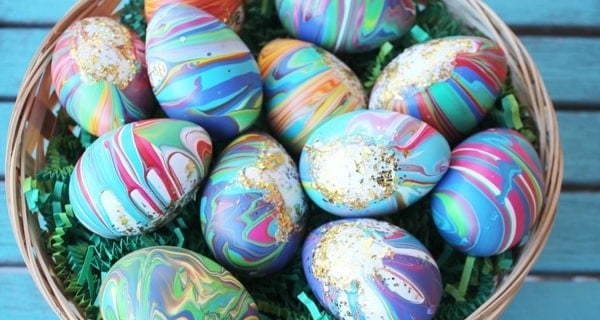 Marbled Easter Eggs