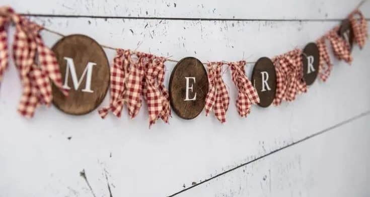 Farmhouse Christmas Banner