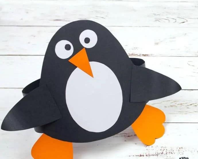 Fun Penguin Hat Craft