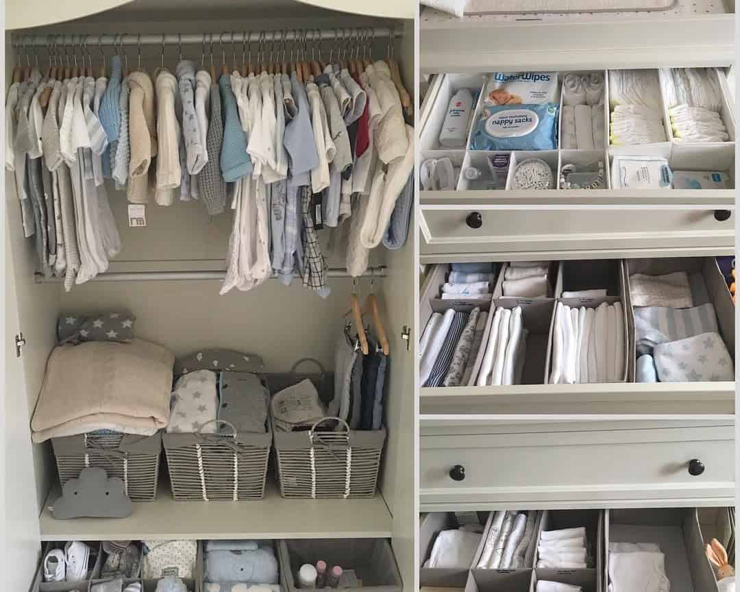 Drawer Storage with IKEA Stubb