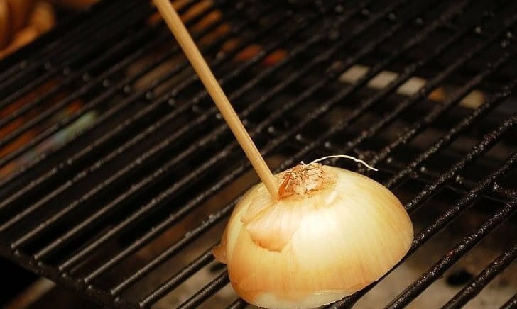 Clean Up Your Grill with Onions