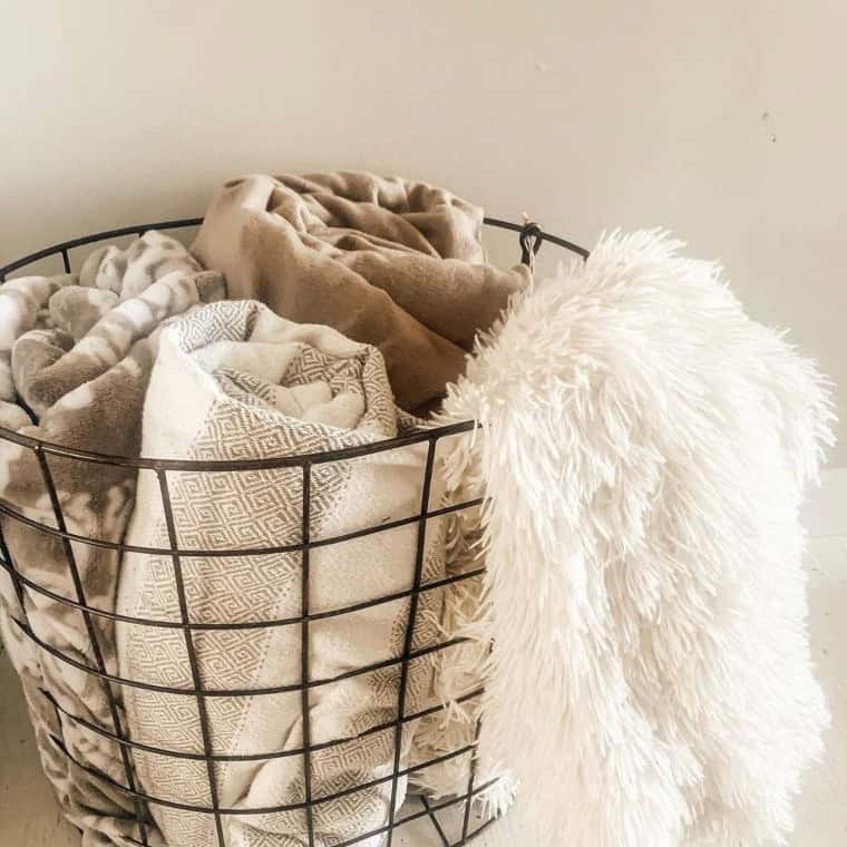 Cozy Blanket Basket