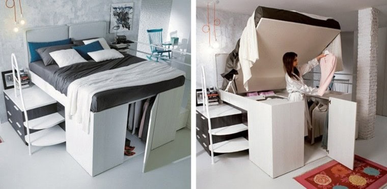 Lift Your Bed and You’ll Have Loads of Space