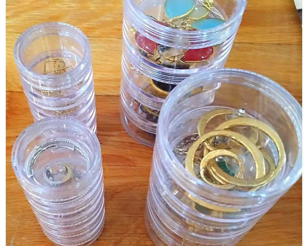 Stackable Pill Organizers for Jewelry