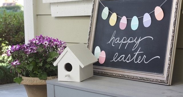 DIY Easter Garland