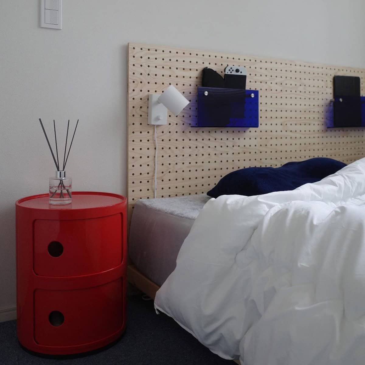 Pegboard Bed Frame