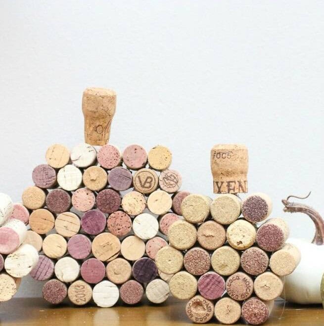 Cork Pumpkins