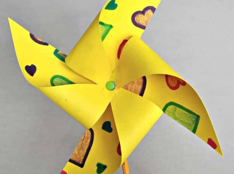 DIY Paper Windmill