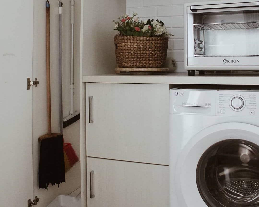 Install Hooks on the Wall for Cleaning Supplies