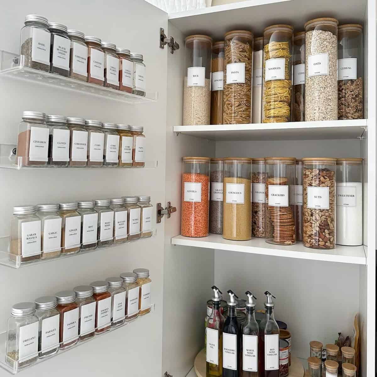 Door Spice Rack