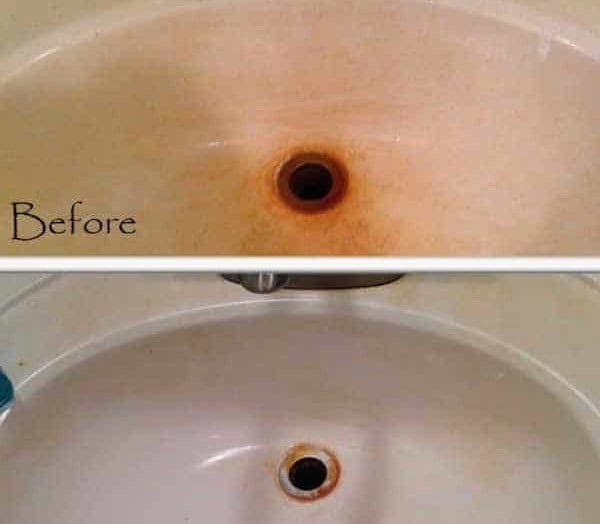 Sink Stains Are History