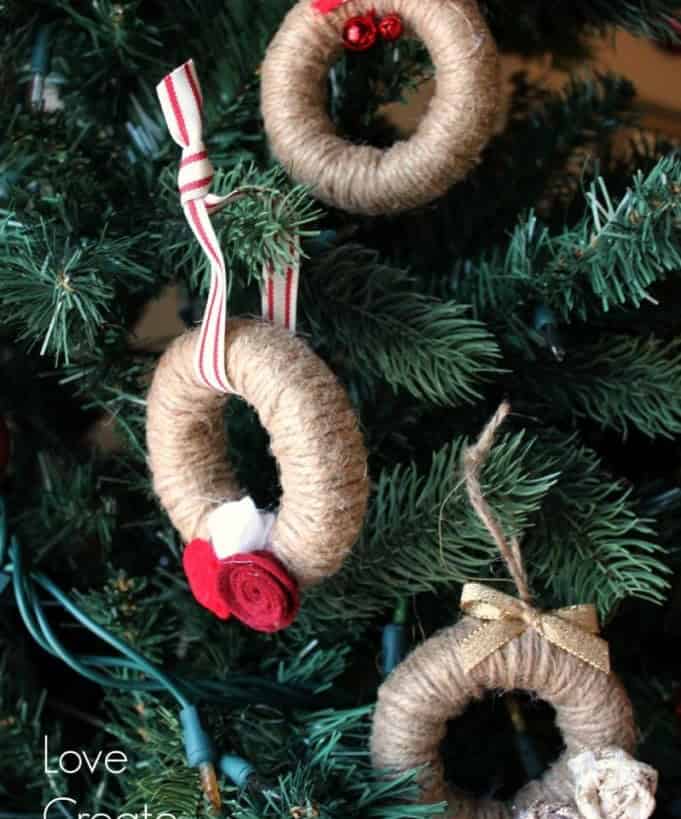 Miniature Twine Wreath