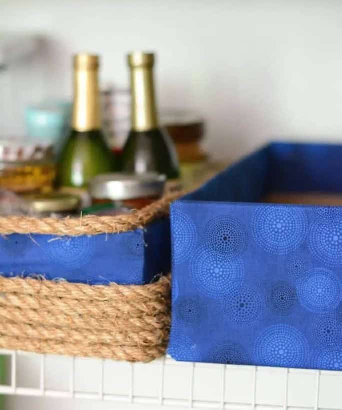 DIY Cloth Storage Boxes