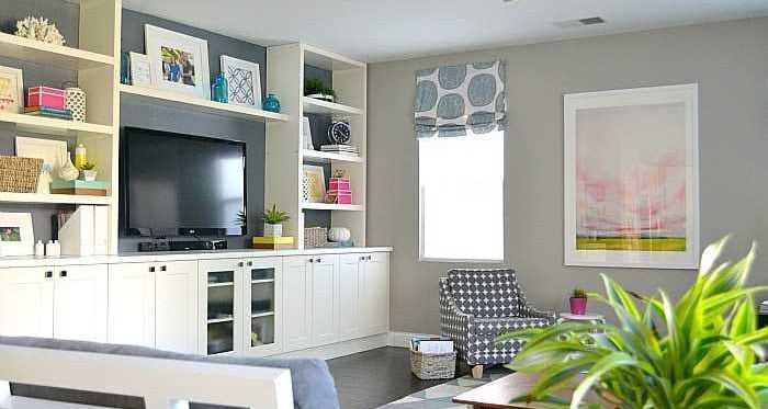 Craft Your Own Built-In TV Stand