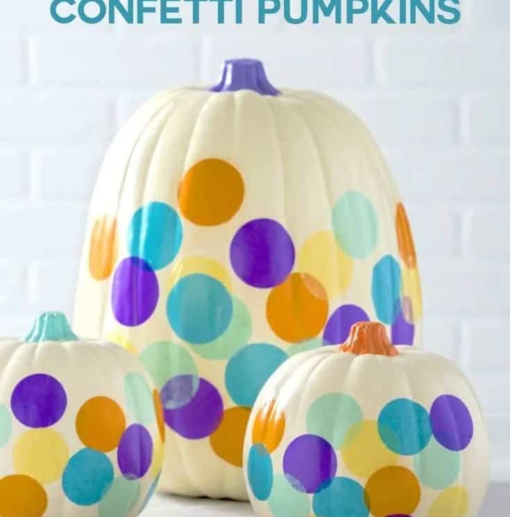 Confetti Pumpkins