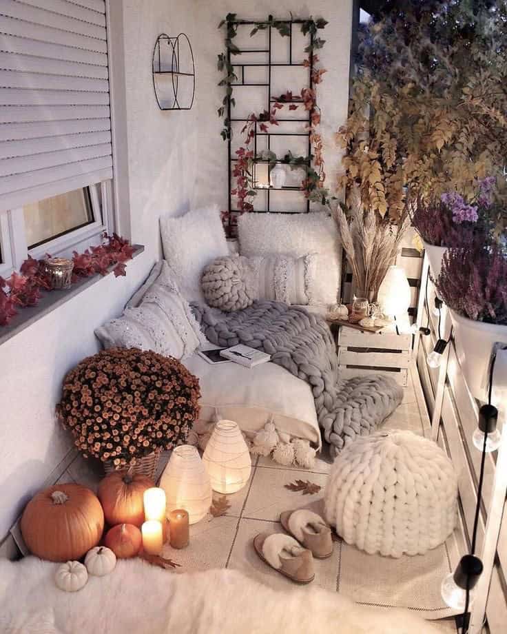 FALL APARTMENT BALCONY