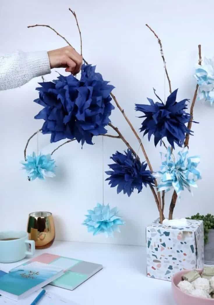 Tissue Paper Pompom