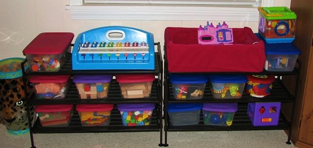 Plastic Bins for Toy Storage