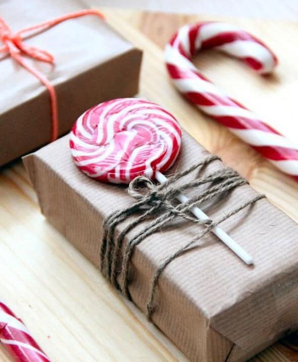 Christmas Gift Idea with Lollipop